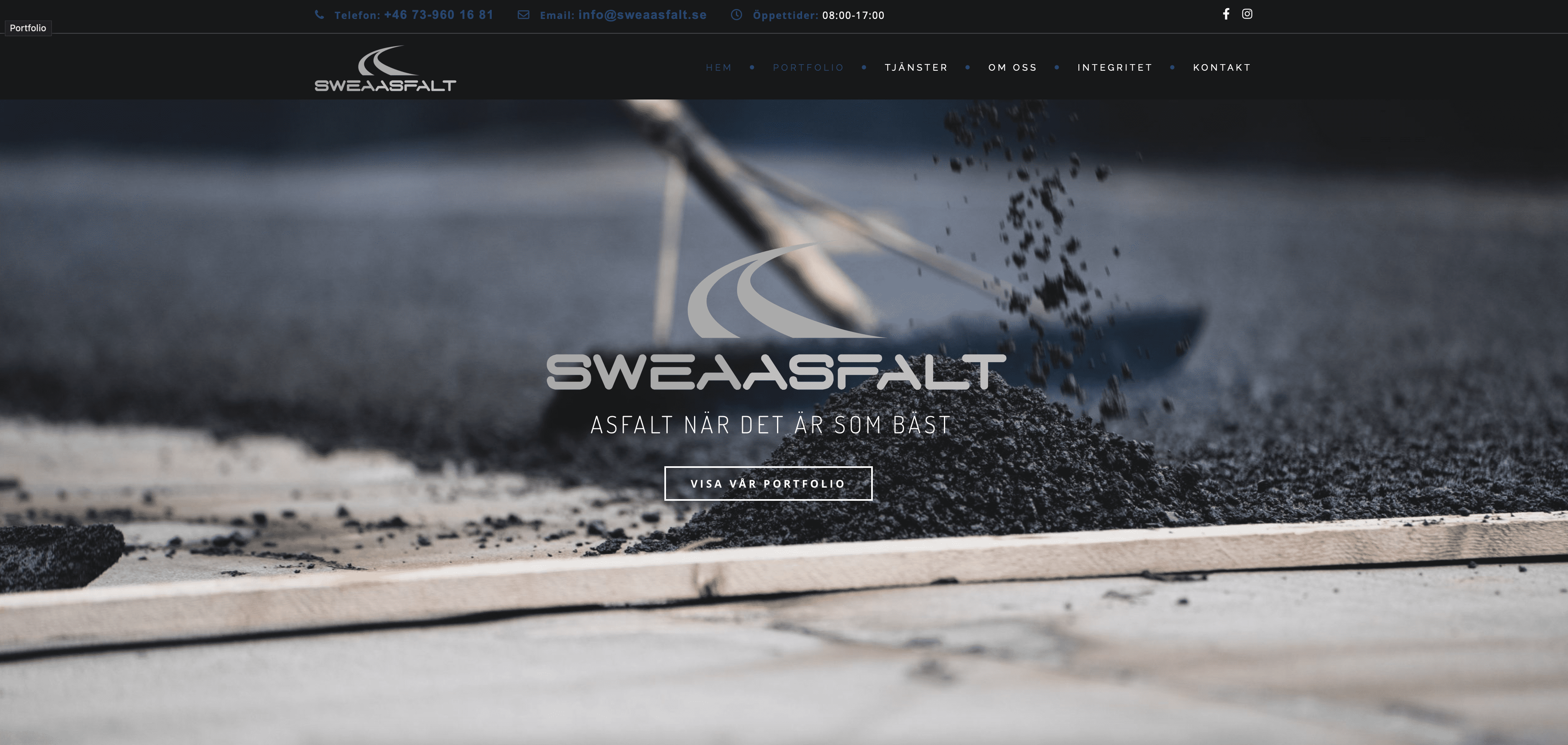 Swea Asfalt SEO & Webdesign